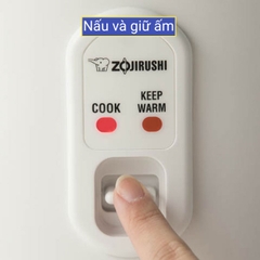 Nồi cơm điện Zojirushi NS-RPQ18V-FZ Trắng 1.8 lít