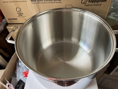 NỒI CAO INOX HAPPYCOOK 3 ĐÁY 28-30-32CM - SỬ DỤNG BẾP TỪ