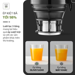 Máy ép chậm Olivo SJ240 - Ép nguyên quả