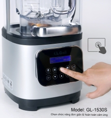 Máy xay sinh tố công nghiệp GALI GL-1530S 2 lít 2200w chống ồn Chất lượng hàng hóa nhập khẩu (Tem hợp quy EMC)