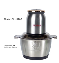 Máy xay thịt Gali GL-1920P 2 lít đa năng siêu mạnh 4 lưỡi dao sắc bén cối INOX bảo hành 2 năm chính hãng