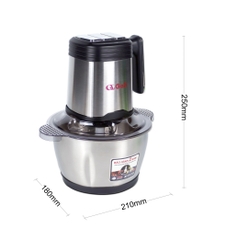 Máy xay thịt đa năng 2 Lít GALI GL-1920G GL-1920B GL-1920A GL-1920P, lưỡi dao thép siêu bén thố Inox