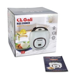 Nồi Cơm Điện GALI GL-1712B điện áp 220V , công suất 500W ,dung tích nồi: 1.2L sản phẩm chính hãng Chất lượng hàng hóa nhập khẩu (Tem hợp quy CR và Năng lượng)