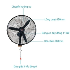 Quạt treo công nghiệp Lifan T-30CN 170w