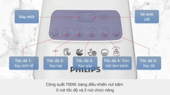 Máy xay sinh tố đa năng Philips HR2221/00 hàng chính hãng
