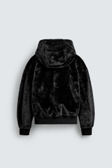 AK2641 - Z.RA REVERSIBLE FAUX FUR BOMBER JACKET