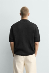 SMC2611 - Z.RA TEXTURED KNIT SHIRT