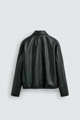 AK2638 - Z.RA RELAXED FIT FAUX LEATHER JACKET