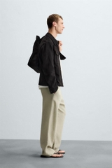 AK2614 - Z.RA FAUX SUEDE OVERSHIRT