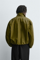 AK2619 - Z.RA FAUX LEATHER JACKET