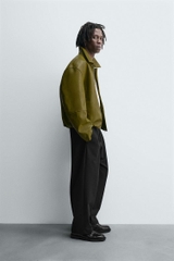 AK2619 - Z.RA FAUX LEATHER JACKET