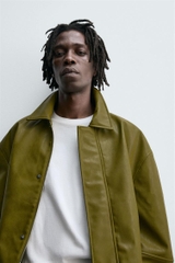 AK2619 - Z.RA FAUX LEATHER JACKET