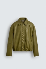 AK2619 - Z.RA FAUX LEATHER JACKET