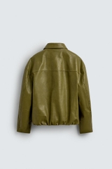 AK2619 - Z.RA FAUX LEATHER JACKET