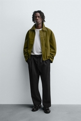 AK2619 - Z.RA FAUX LEATHER JACKET