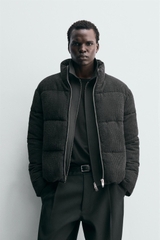 AK2674 - Z.RA CORDUROY PUFFER JACKET