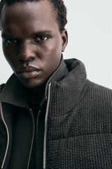 AK2674 - Z.RA CORDUROY PUFFER JACKET