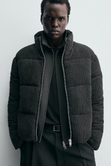 AK2674 - Z.RA CORDUROY PUFFER JACKET