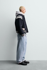 AK2672 - Z.RA x CHAMPION PADDED BOMBER JACKET