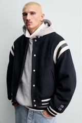 AK2672 - Z.RA x CHAMPION PADDED BOMBER JACKET
