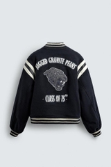 AK2672 - Z.RA x CHAMPION PADDED BOMBER JACKET