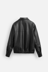 AK2610 - Z.RA ÁO KHOÁC GIẢ DA DÁNG RELAXED FIT