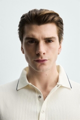 AP2606 - Z.RA RIBBED REGULAR-FIT POLO