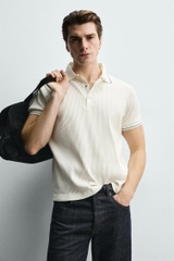 AP2606 - Z.RA RIBBED REGULAR-FIT POLO