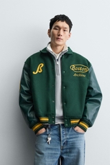 AK2652 - Z.RA COMBINATION BOMBER JACKET