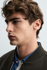 AK2649 - Z.RA COMBINED BOMBER JACKET