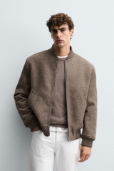 AK2648 - Z.RA COMBINED BOMBER JACKET