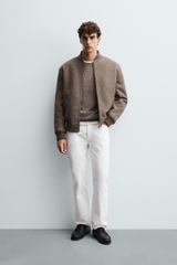 AK2648 - Z.RA COMBINED BOMBER JACKET