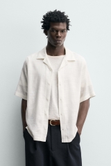 SMC2612 - Z.RA FLUID TEXTURED SHIRT