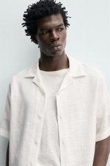 SMC2612 - Z.RA FLUID TEXTURED SHIRT