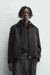 AK2630 - Z.RA REGULAR FIT VELVET JACKET