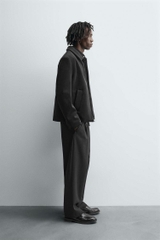 AK2630 - Z.RA REGULAR FIT VELVET JACKET
