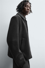 AK2630 - Z.RA REGULAR FIT VELVET JACKET