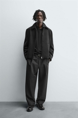 AK2630 - Z.RA REGULAR FIT VELVET JACKET