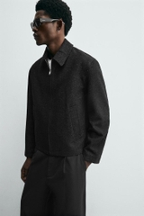 AK2640 - Z.RA ÁO KHOÁC VẢI SẦN ÁNH KIM