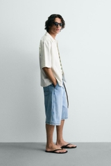 SMC2607 - Z.RA WASHED PRINTED SHIRT