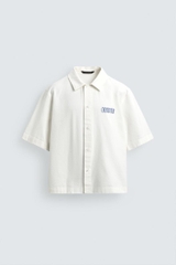SMC2607 - Z.RA WASHED PRINTED SHIRT