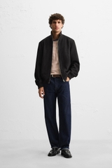 AK2616 - Z.RA FAUX SUEDE JACKET REGULAR FIT
