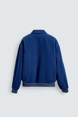 AK2658 - Z.RA CORDUROY EMBROIDERED PATCH JACKET