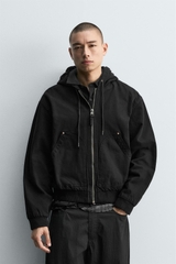 AK2656 - Z.RA HOODED PUFFER JACKET