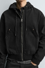 AK2656 - Z.RA HOODED PUFFER JACKET