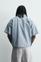 AP2608 - Z.RA WASHED STRIPED BOXY FIT POLO