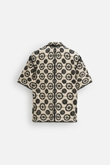 SMC2535 - Z.RA CROCHET TEXTURED SHIRT