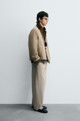 AK2608 - Z.RA CONTRAST COLLAR TECHNICAL JACKET