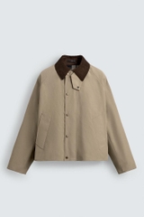 AK2608 - Z.RA CONTRAST COLLAR TECHNICAL JACKET