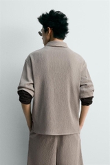 AP2605 - Z.RA EMBOSSED RELAXED FIT POLO SHIRT